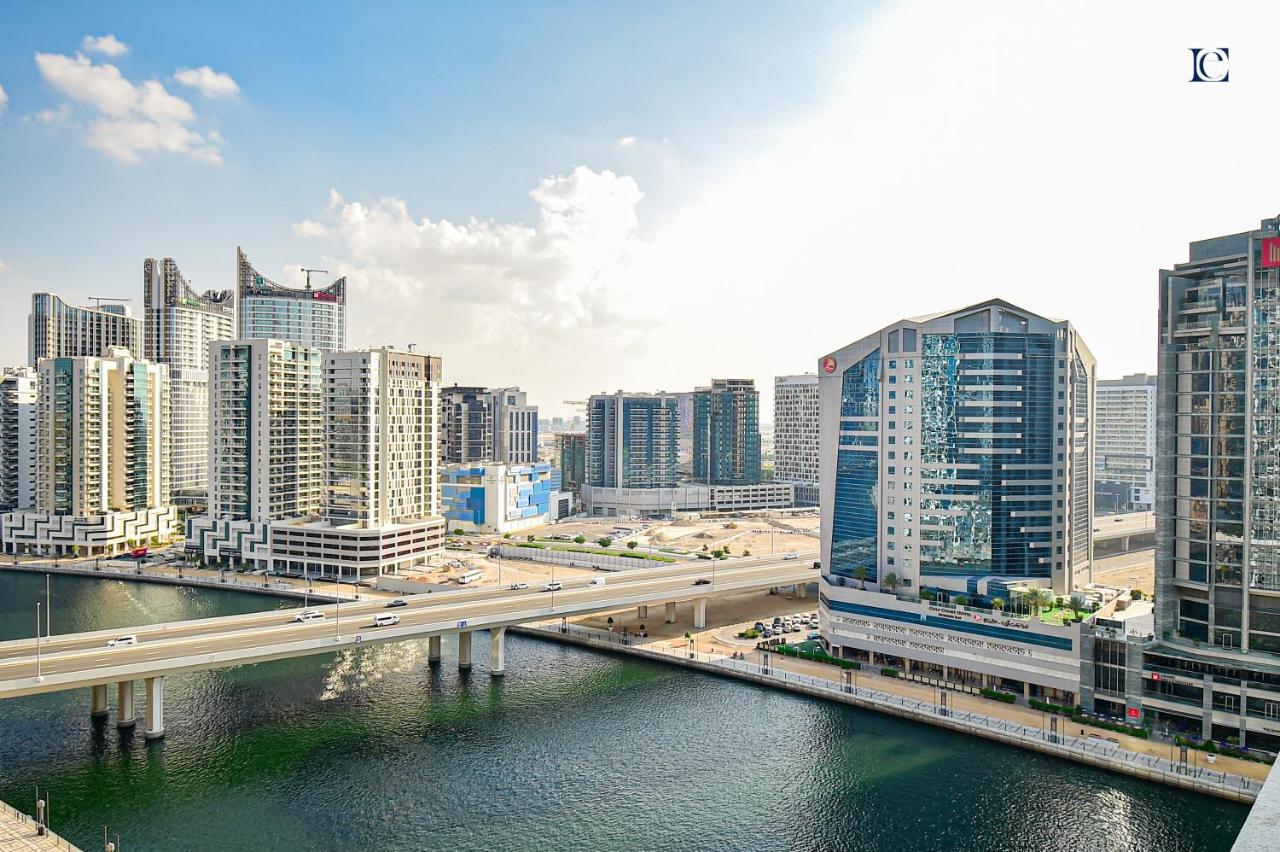 Luxury Escapes - Damac Maison Prive - Canal View Apts - Near Mall अपार्टमेंट *