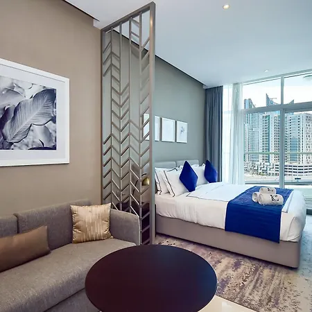 Luxury Escapes - Damac Maison Prive - Canal View Studio Apts - Near Dubai Mall Exterior photo