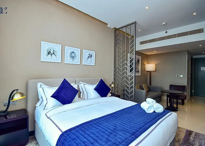 Luxury Escapes - Damac Maison Prive - Canal View Studio Apts - Near Dubai Mall