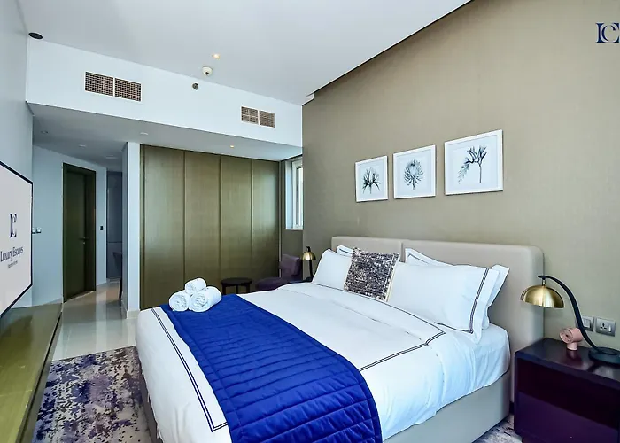 Luxury Escapes - Damac Maison Prive - Canal View Studio Apts - Near Dubai Mall